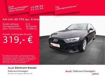 Audi A4 Lim 40 TDI quattro S line LED Navi Kamera AHK