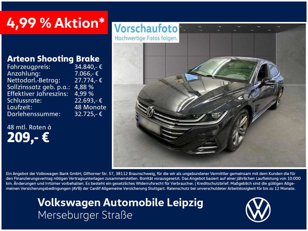 Volkswagen Arteon für 422,00 € brutto leasen