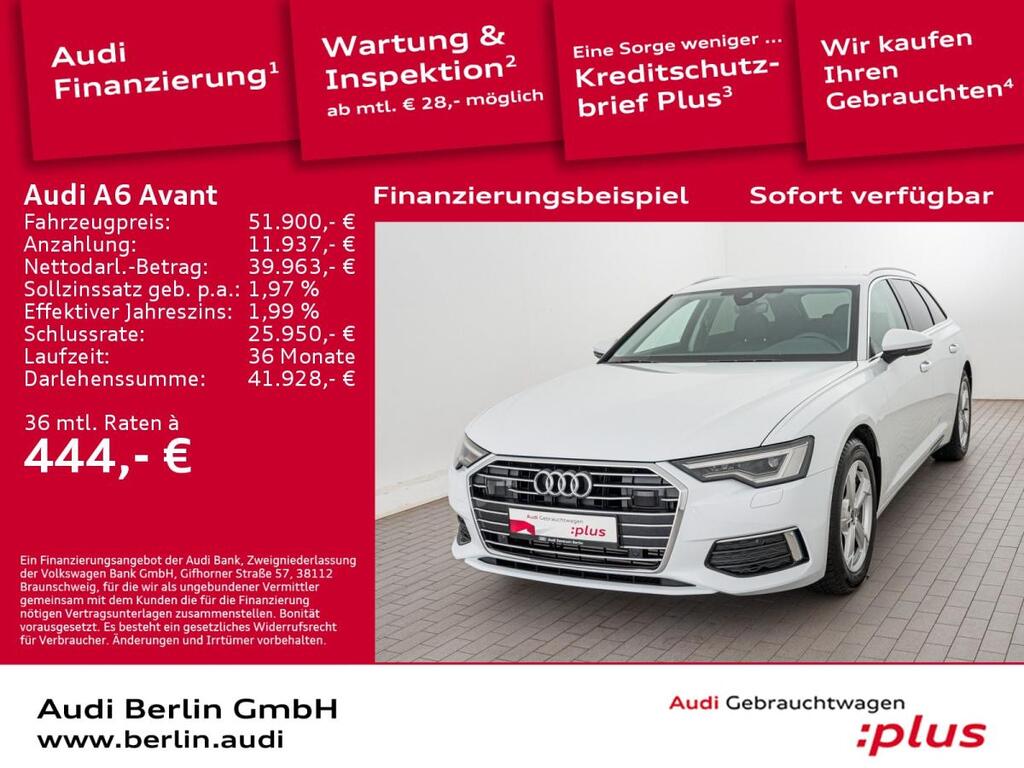 Audi A6 für 359,00 € brutto leasen