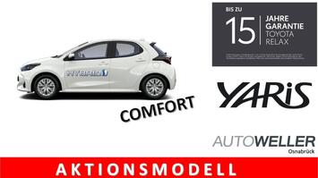 Toyota Yaris Hybrid 1,5 116 PS 5-türig COMFORT Automatik Aktion Apple Carplay kabellos und Android Auto