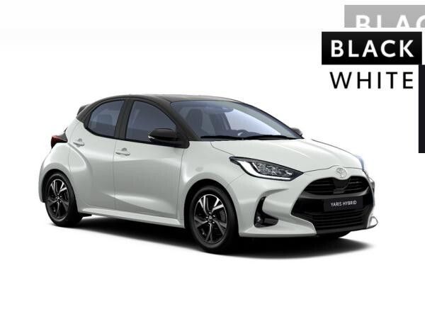 Toyota Yaris Hybrid Black & White "PRIVAT"