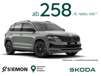 Skoda Karoq Sportline 🏎️🏁 150 PS Diesel Automatik ✔️ Allrad 4x4 ✔️ Gewerbeaktion 🚗 🚕 🚙
