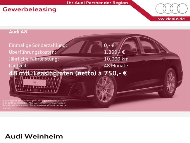 Audi A8 50 TDI quattro tiptronic - Bild 1