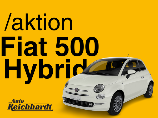 Fiat 500 Hybrid SONDERAKTION in Augsburg - Bild 1