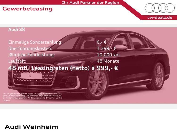 Audi S8 TFSI quattro tiptronic