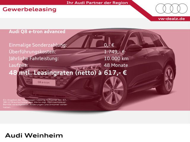 Audi Q8 e-tron advanced 50 quattro