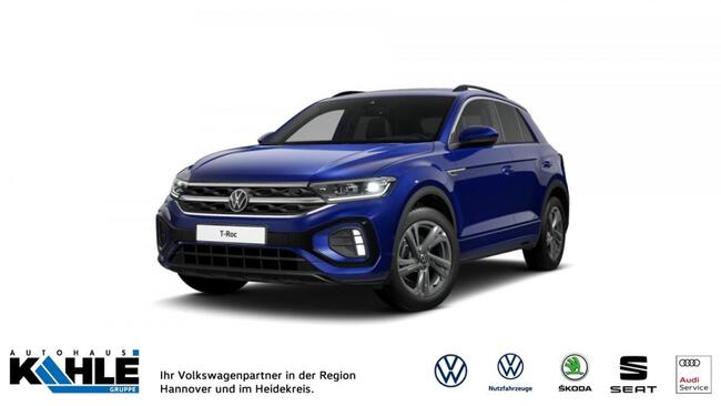 Volkswagen T-Roc 1.0 TSI OPF R-Line SOFORT VERFÜGBAR AHK EasyOpen RFK GJR Navi - Bild 1