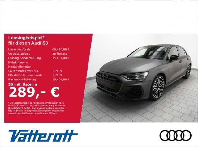 Audi S3 Sportback Matt SONOS TitanAbgas Matrix - Bild 1