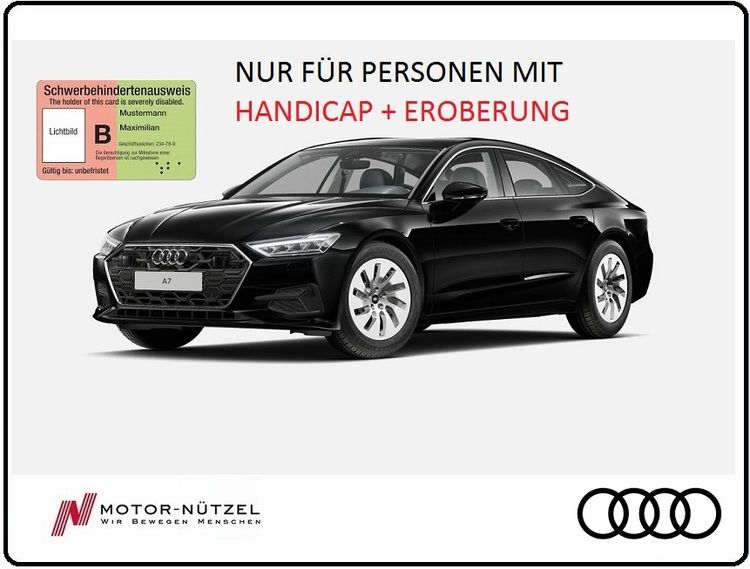 Audi A7 Sportback 45 TFSI S tronic **MENSCHEN MIT HANDICAP + EROBERUNG**