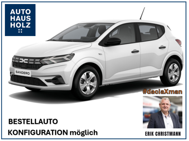 Dacia Sandero Essential SCe 65 🚀🔍inkl. Full-Service - Bild 1