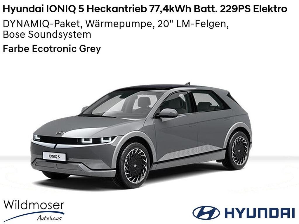 Hyundai IONIQ 5 ⚡ Heckantrieb 77,4kWh Batt. 229PS Elektro ⏱ Sofort verfügbar! ✔️ mit 4 Zusatz-Paketen