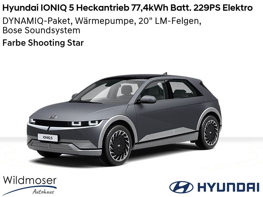 Hyundai IONIQ 5 ⚡ Heckantrieb 77,4kWh Batt. 229PS Elektro ⏱ Sofort verfügbar! ✔️ mit 4 Zusatz-Paketen