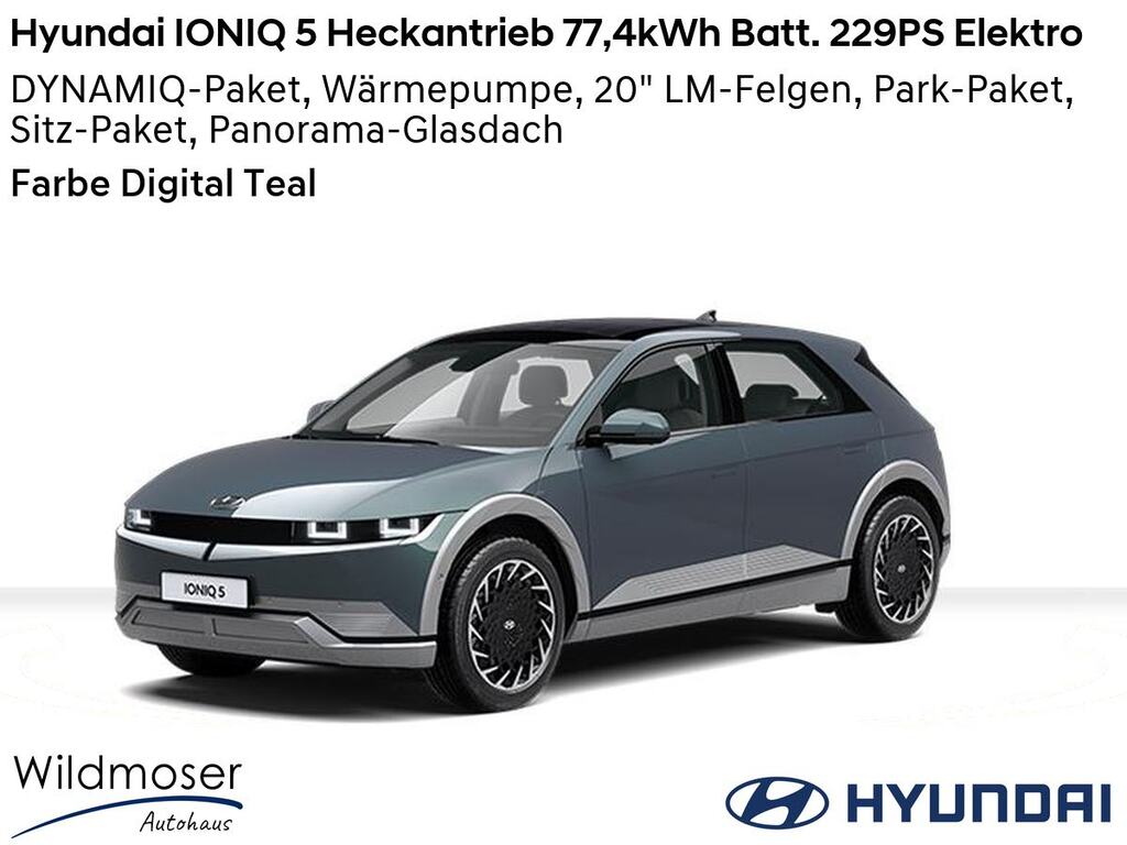 Hyundai IONIQ 5 ⚡ Heckantrieb 77,4kWh Batt. 229PS Elektro ⏱ Sofort verfügbar! ✔️ mit 6 Zusatz-Paketen
