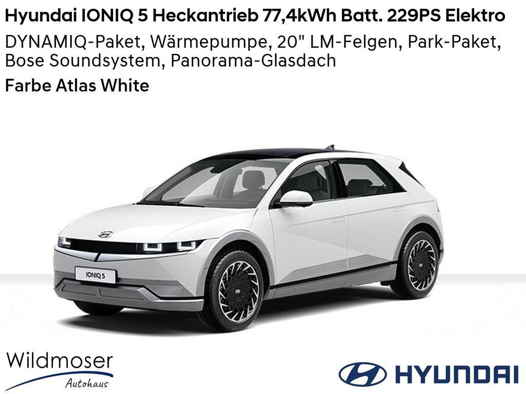 Hyundai IONIQ 5 ⚡ Heckantrieb 77,4kWh Batt. 229PS Elektro ⏱ Sofort verfügbar! ✔️ mit 6 Zusatz-Paketen