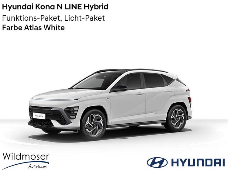 Hyundai Kona ❤️ N LINE Hybrid ⏱ Sofort verfügbar! ✔️ mit 2 Zusatz-Paketen