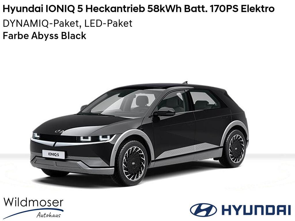 Hyundai IONIQ 5 ⚡ Heckantrieb 58kWh Batt. 170PS Elektro ⏱ Sofort verfügbar! ✔️ mit 2 Zusatz-Paketen