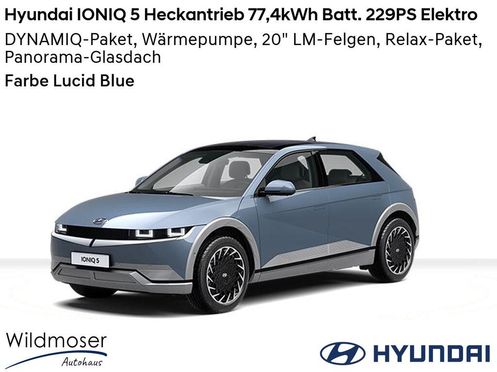 Hyundai IONIQ 5 ⚡ Heckantrieb 77,4kWh Batt. 229PS Elektro ⏱ Sofort verfügbar! ✔️ mit 5 Zusatz-Paketen