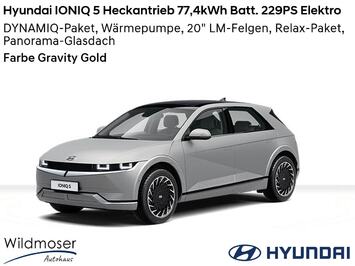 Hyundai IONIQ 5 ⚡ Heckantrieb 77,4kWh Batt. 229PS Elektro ⏱ Sofort verfügbar! ✔️ mit 5 Zusatz-Paketen