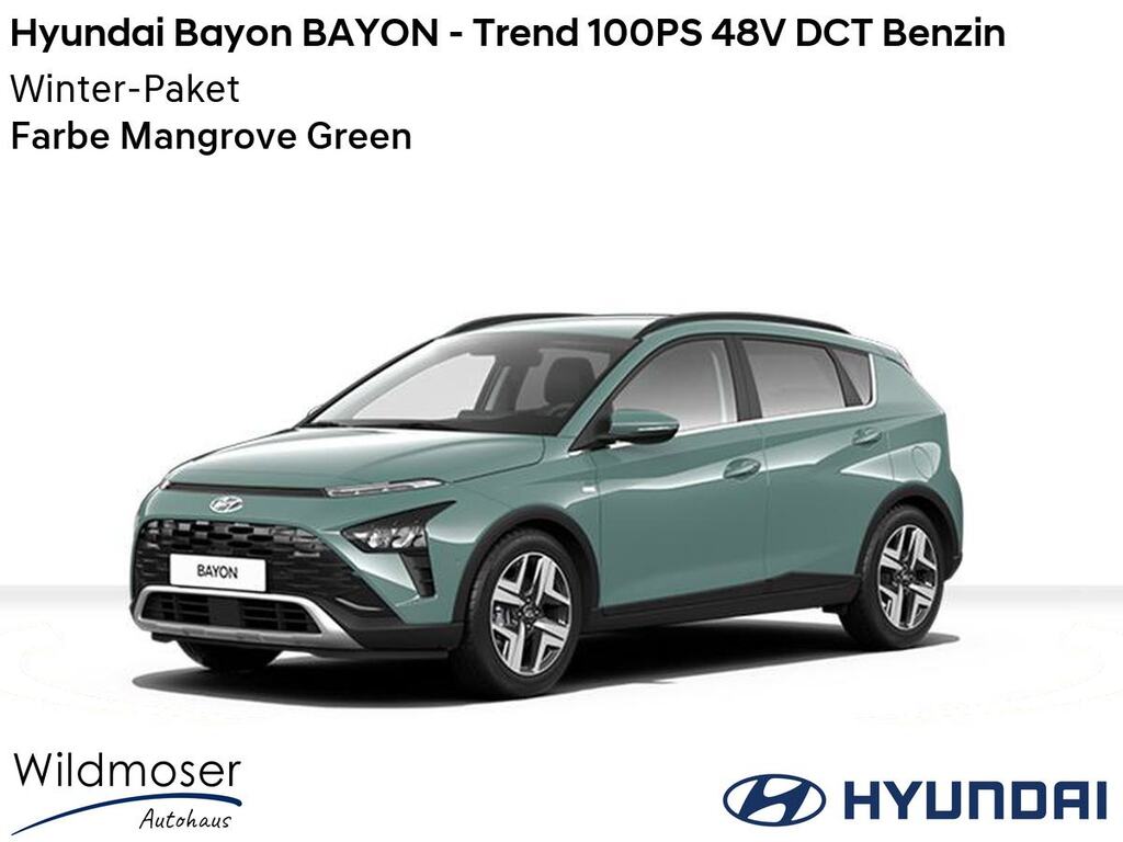 Hyundai BAYON ❤️ BAYON - Trend 100PS 48V DCT Benzin ⏱ 5 Monate Lieferzeit ✔️ mit Winter-Paket