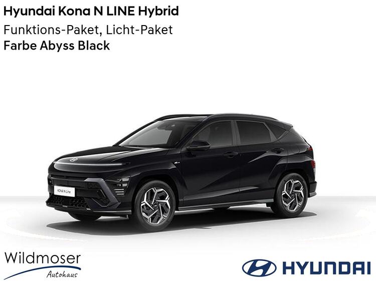 Hyundai Kona ❤️ N LINE Hybrid ⏱ 5 Monate Lieferzeit ✔️ mit 2 Zusatz-Paketen