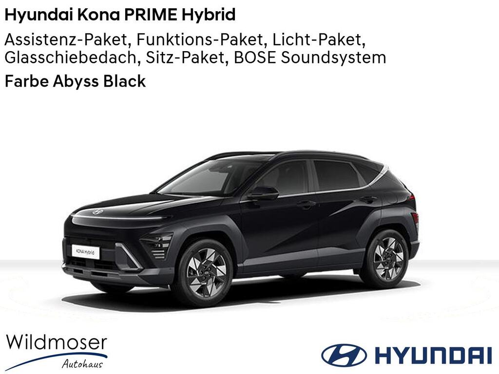 Hyundai Kona ❤️ PRIME Hybrid ⏱ 5 Monate Lieferzeit ✔️ mit 6 Zusatz-Paketen