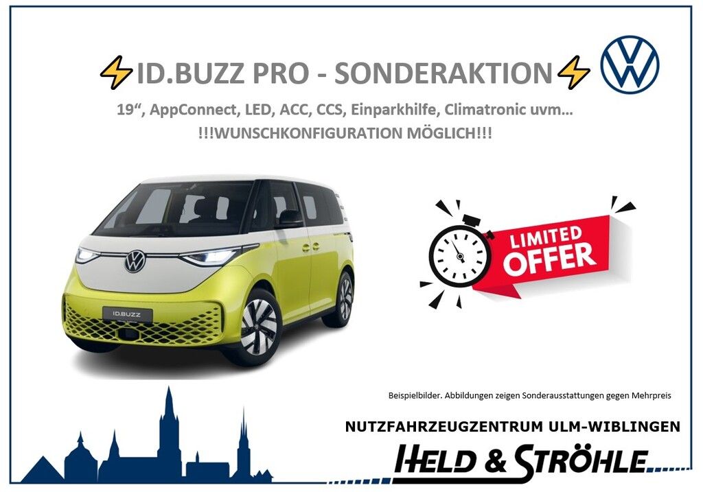 Volkswagen ID. Buzz Bestellaktion! ab 28.04.2024 vormerken!