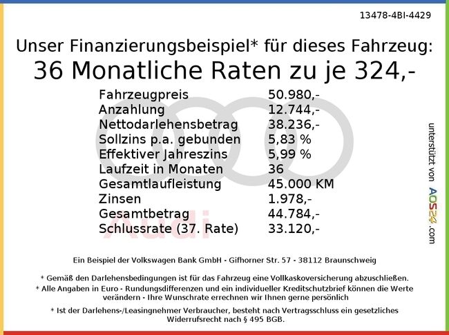 Audi A5 Cabrio advanced 40 TFSI Komfort-Paket Matrix - Bild 1