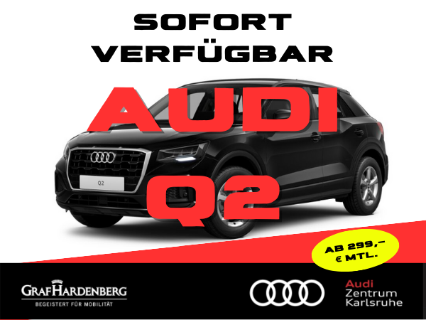 Audi Q2 116 PS Schalter inkl. LRV 🥳