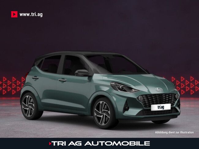 Hyundai i10 Trend 1.0 AMT Mangrove Green Mineraleffekt - Bild 1