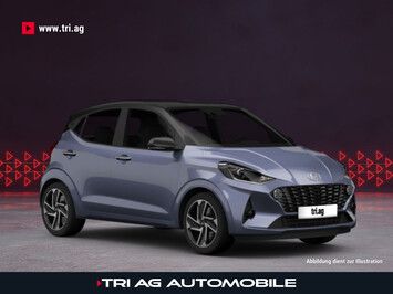 Hyundai i10 Trend 1.0 AMT Meta Blue Mineraleffekt