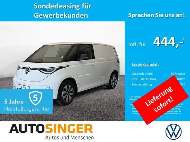 Volkswagen ID. Buzz Cargo AHK*CAM*SHZ*LED - Bild 1