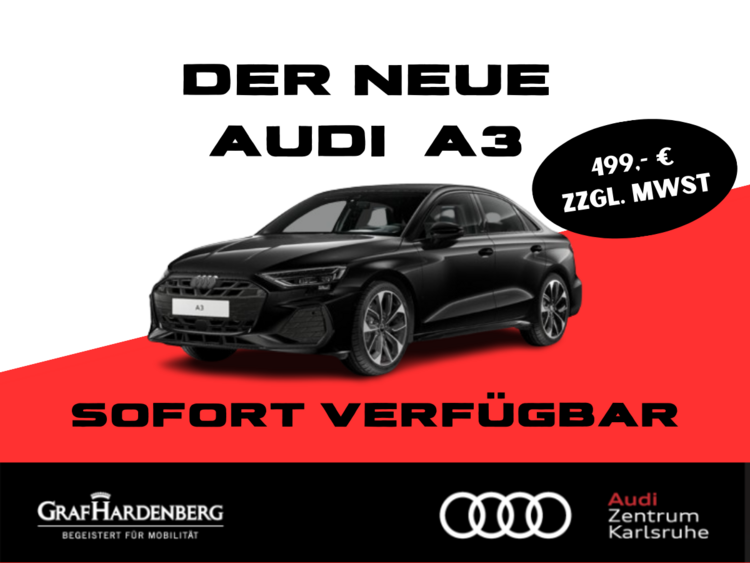 Audi A3 Limousine Sline 35 TFSI 💥NEUES MODELL BLACK EDITION💥