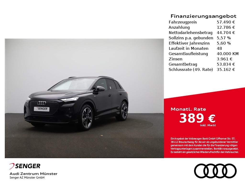 Audi Q4 e-tron Q4 40 e-tron S line Standheizung Navi