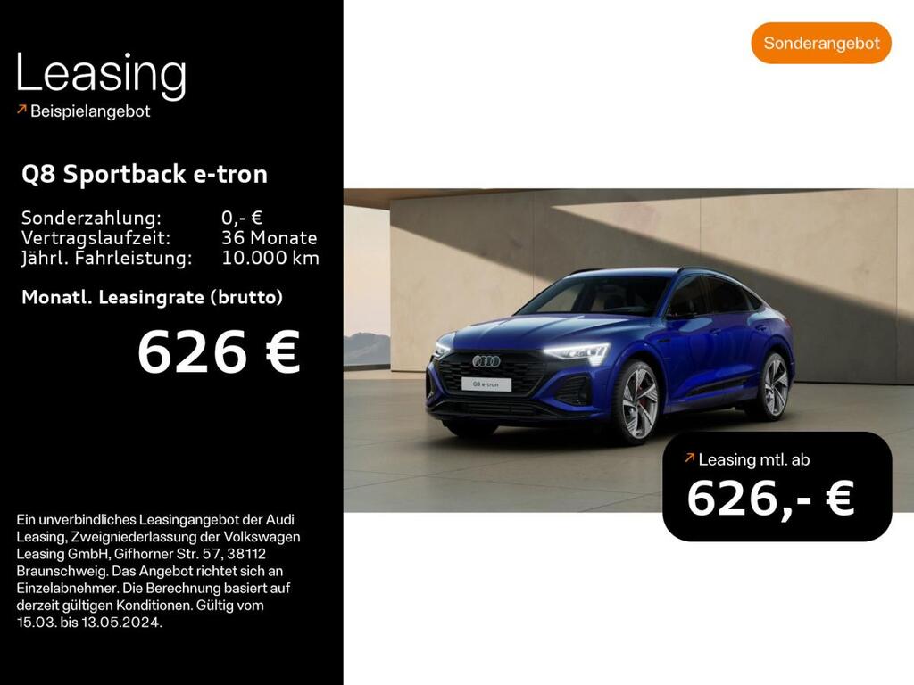 Audi Q8 Sportback e-tron 50 S-LINE*MATRIX*HUD*NAVI*KAMERA*VIRTUAL