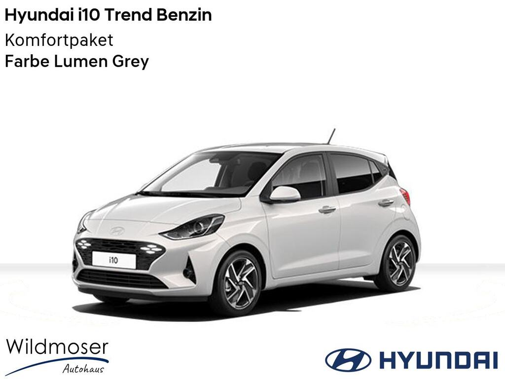 Hyundai i10 ❤️ Trend FL Benzin ⏱ Lieferung bis 21.06.2024 ✔️ mit Komfortpaket