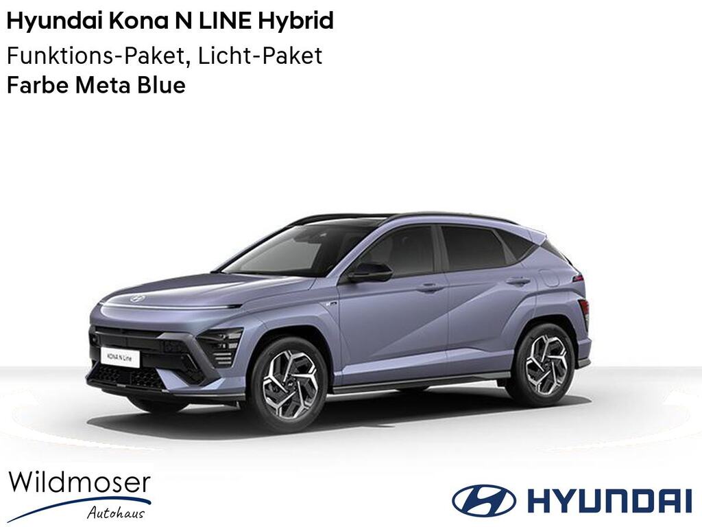 Hyundai Kona ❤️ N LINE Hybrid ⏱ 5 Monate Lieferzeit ✔️ mit 2 Zusatz-Paketen