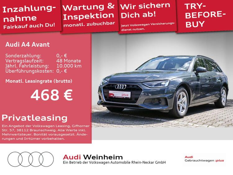 Audi A4 Avant 35 TDI Navi Einparkhilfe Businesspaket uvm