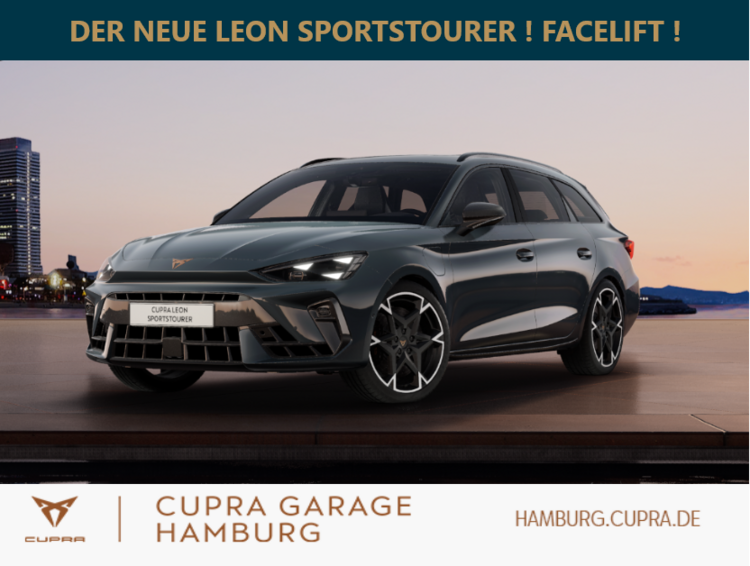 Cupra Leon Sportstourer Facelift ! 2.0 TDI 110 kW (150 PS) 7-Gang-DSG