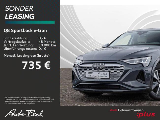 Audi Q8 Sportback e-tron advanced 50 e-tron Navi LED Panorama virtual GRA B&O - Bild 1