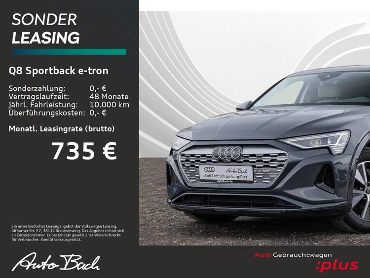 Audi Q8 Sportback e-tron advanced 50 e-tron Navi LED Panorama virtual GRA B&O