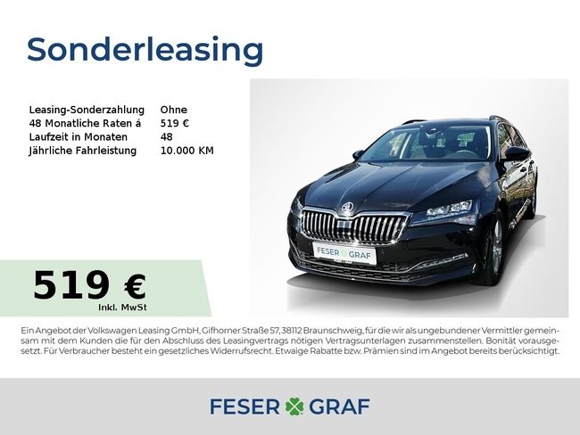 Skoda Superb Combi 2,0TDI DSG Ambition - NAVI,LED,ACC - Bild 1