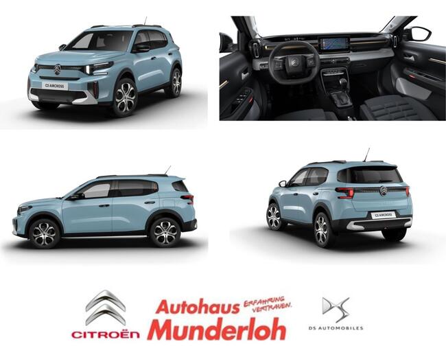 Citroen C3 aircross Turbo 100 S&S YOU mit PLUS Paket - Bild 1