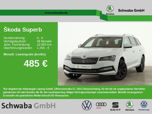 Skoda Superb Combi L&K DSG*LED*ACC*AHK*KAM*SHZ*PDC*19