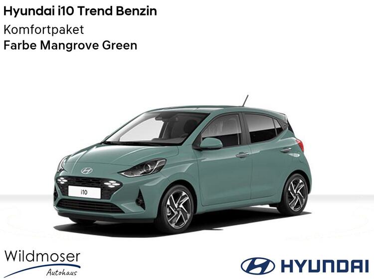 Hyundai i10 ❤️ Trend FL Benzin ⏱ Sofort verfügbar! ✔️ mit Komfortpaket