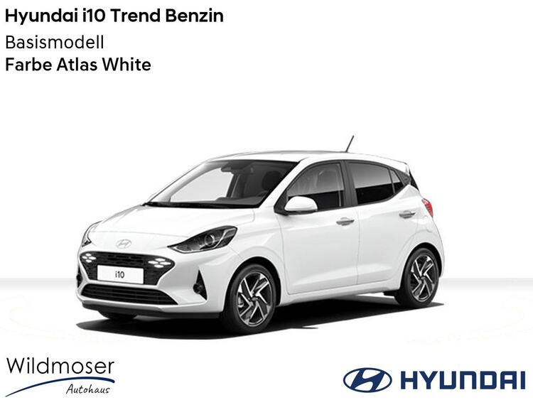 Hyundai i10 ❤️ Trend FL Benzin ⏱ 5 Monate Lieferzeit ✔️ Basismodell