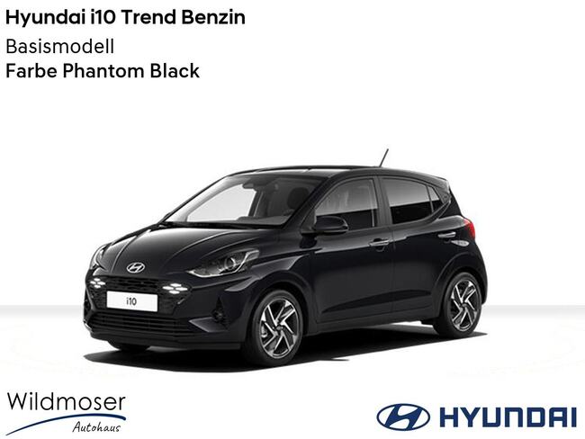 Hyundai i10 ❤️ Trend FL Benzin ⏱ 5 Monate Lieferzeit ✔️ Basismodell - Bild 1