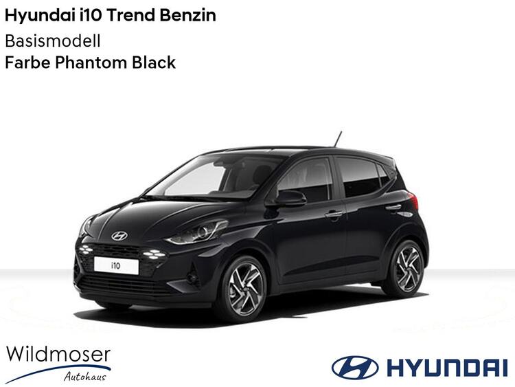 Hyundai i10 ❤️ Trend FL Benzin ⏱ 5 Monate Lieferzeit ✔️ Basismodell