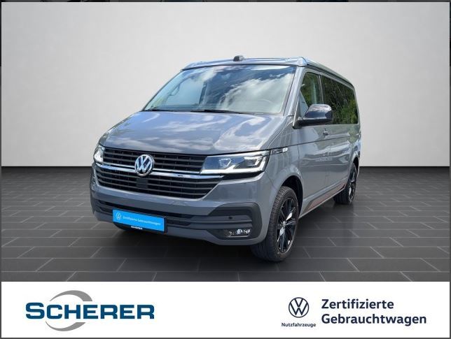 Volkswagen T6 California T6.1, BEACH*EDITION*,DSG, 6-SITZER, AHK, 4M, NAVI, LED, KAM, WKR - Bild 1