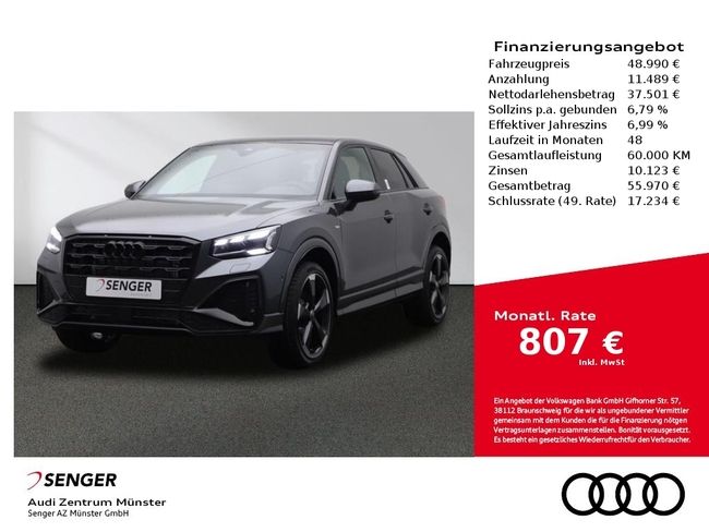 Audi Q2 35 TFSI S line Digitales Cockpit AHK Kamera - Bild 1