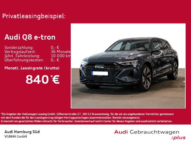 Audi Q8 e-tron 50 advanced qu S LINE/MATRIX/PANO/LM22 - Bild 1